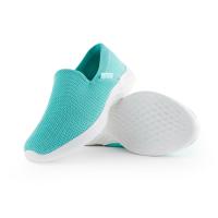 ANDY-Z  AZ2322 Verde  Mocasines planos de malla transpirables de moda para mujer, zapatos planos tipo slip-on - details 1