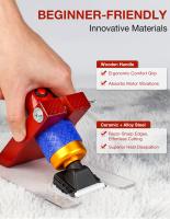 Tijeras Eléctricas 200W 110V-220V Para Mascotas Y Alfombras Cortadora De Pelo De Animales Set De Afeitar Para Hogar Y Mascotas - details 4