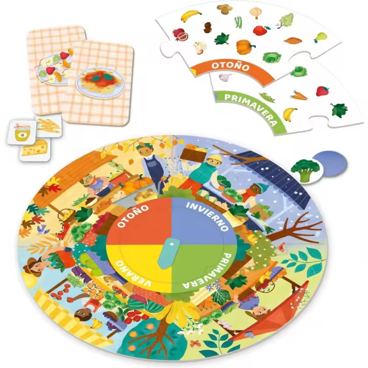 Diset - Cuidando el planeta. Los alimentos. Para conocer los alimentos de cada estación - 1