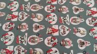 Texna Tela Loneta Estampada por metros Modelo Dogs ancho 280 cmts - details 1