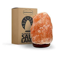 Lámpara de Sal del Himalaya 2-3 Kg Aromasenses - Frabricada a Mano - Natural y Ecológica - Relajación - Concentración - Decoración - Yoga - Meditación - details 0