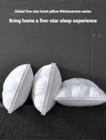 Almohada De Sueño Cómoda 5 Estrellas Hotel Almohada Tridimensional Suave Lavable Color Sólido Soporte Cervical Para Viajes Y Hogar - details 2