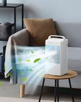 Aire Acondicionado Portatil, 4 en 1 Enfriador de Aire, 900ml Mini Aire Acondicionado with Asa, 3 Velocidades de Ventilador, Modo de Pulverización, Temporizador 2-4H Ajustado para Dormitorio y Oficina - details 7
