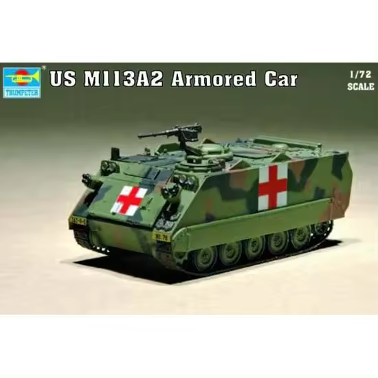 TROMPETISTA 07239 EE. UU. M113A2 COCHE ARRAMADO 1/72 - 1