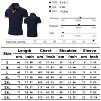 Camisa Polo Hombre Verano Nueva Cuello Vacío Manga Corta Transpirable Moda Negocios Marca Ropa Hombre Estilo Casual Contraste De Colores - details 0