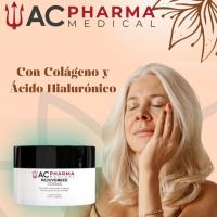 Crema Rejuvenecedora Antiedad con Ácido Hialurónico, Colágeno Marino y Extracto de Granada | Crema Antiedad Antiarrugas de 50ml ALTÍSIMA EFICACIA | Ahora + Espuma Limpiadora Hidratante con Aloe Vera 150ml DE REGALO | ACpharma Medical - details 1