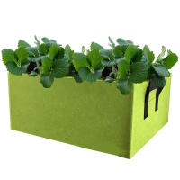 Bolsas de Jardín Portátiles para Cultivo en Color Sólido Forma Cuadrada Ideal para Plantar Zanahorias Zapatillas de Aceituna - details 3