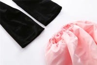 Vestido De Veludo Sin Espalda Para Mujer Con Guantes Nublados Bodycon Elástico Romántico Francesa Para Fiesta De Cumpleaños Vacaciones Streetwear - details 24