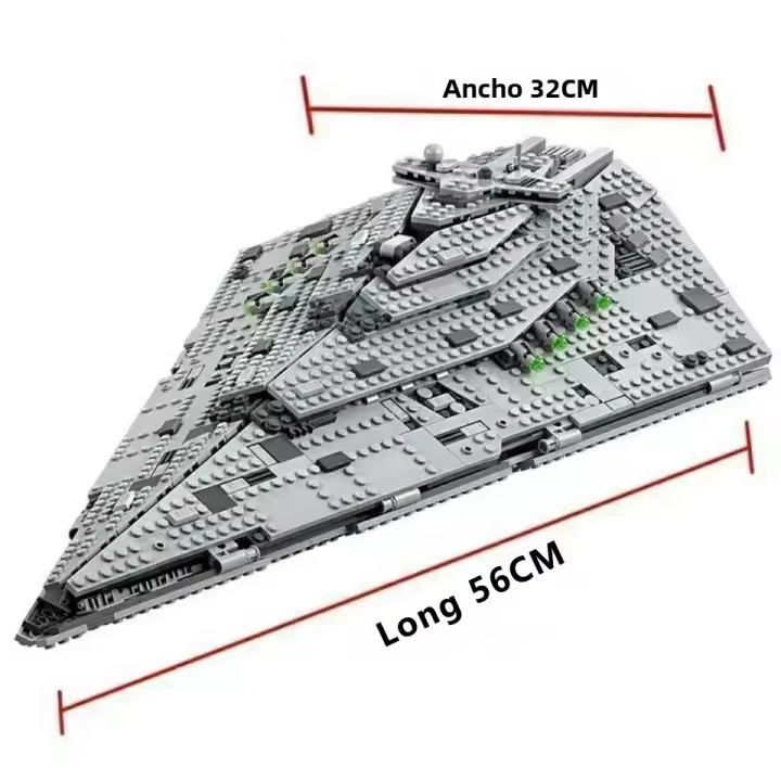 Nuevo Set De Bloques De Construcción Compatible Con Starship Fighter Modelo De Espacio Para Juguetes DIY Regalo De Cumpleaños Para Niños 1457 Piezas - 1