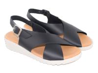 Sandalias Planas Mujer Color: Blanco, Negro y Marrón Talla: Marca: Sevillas Modelo: - details 5