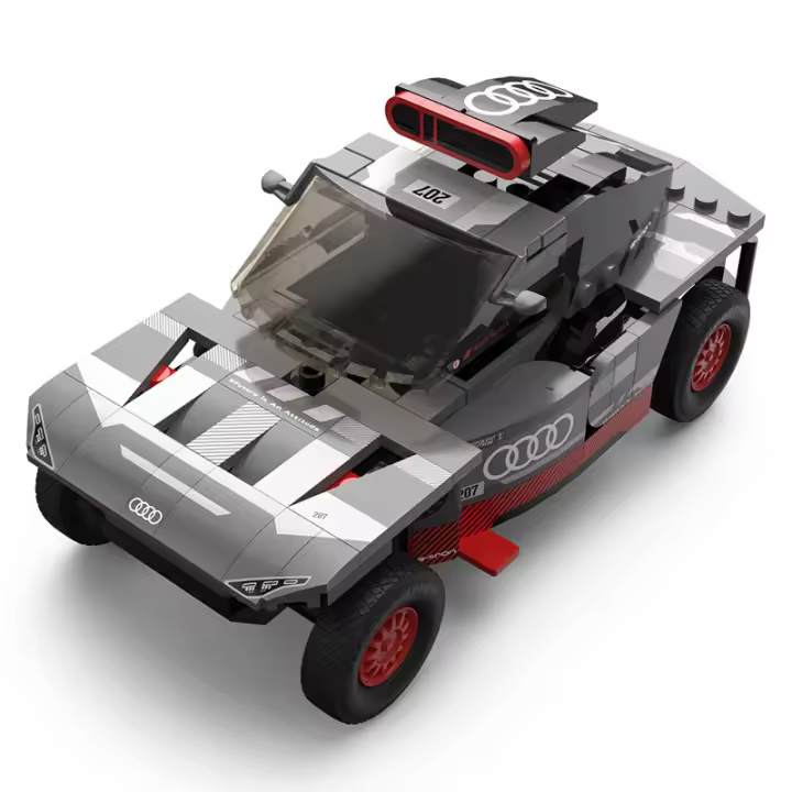 Bloques De Construcción DIY E-Trons Supercar 1:30 Para Niños Y Adultos Juguetes Educativos Vehículos Técnicos Regalo De Cumpleaños Para Niños Y Adultos - 1