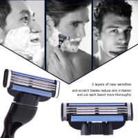 Cabezas De Aparato De Afeitar Para Hombres 8/12 Piezas Cuchilla De Acero Inoxidable Cortante Reemplazable Accesorios De Regalo - details 2