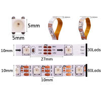 Tira De Luces LED RGB WS2812B SMD5050 30/60 LEDs/m Flexible Para Decoración Control Remoto Inalámbrico 5V Smart Addressable Pixel - details 9