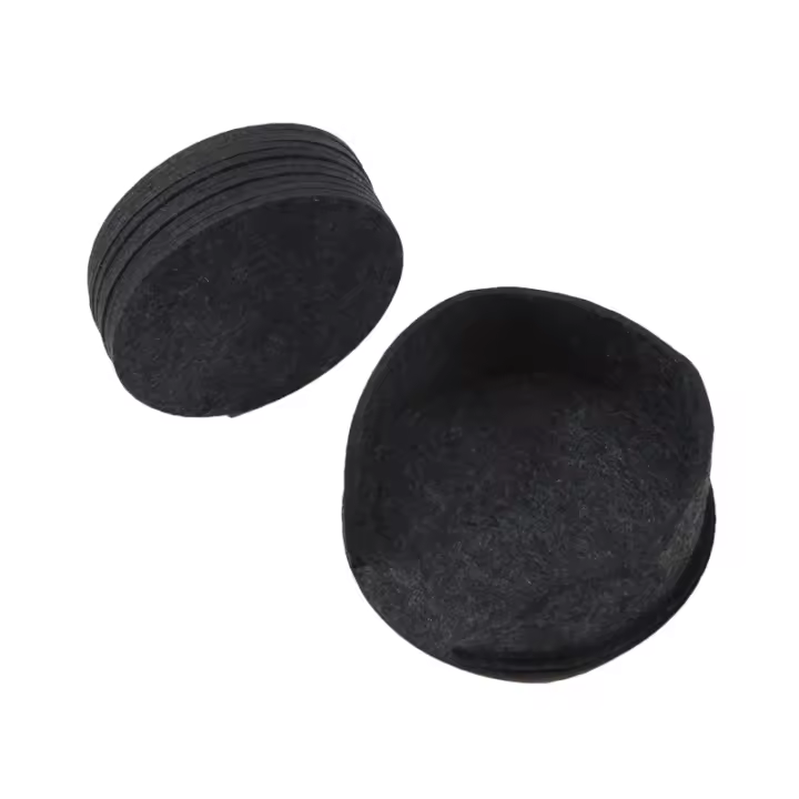 10pcs Coasters Redondos De Terciopelo Para Mesa De Comedor Protector Antigolpes Resistente Al Calor Para Taza De Café Y Té Tapete Para Vaso De Cocina Accesorios - 1