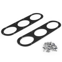2pcs Diffusor De Parachoques Trasero Universal Para Coche Panel De División De Aire BX100863 Material De Aluminio Accesorios De Automóvil - details 0