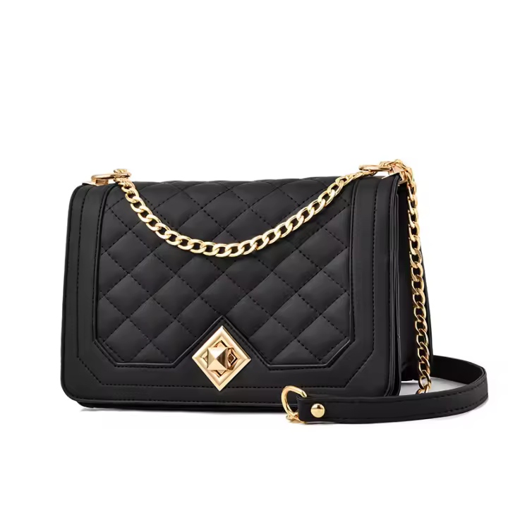 Bolso de hombre with Cadena de Rombo de clásico para Mujer, Bandolera portáthil, Bolso de moda con personalidad para Mujer - 1
