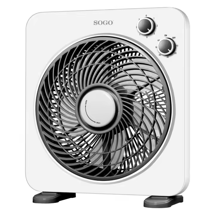 Ventilador Boxfan Sogo SS21125 25cm 45W - Potente y Silencioso - 1