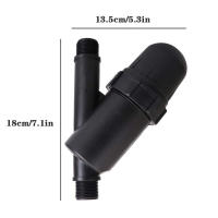 Conector De Riega Jardín 3/4 1 1.5 2 Pulgadas 120 Malla Filtro De Rociador Herramientas De Riego Por Goteo Plástico DIN - details 10