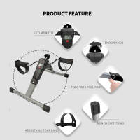Mini Entrenador Práctico Bicicleta Pierna Ejercitador Paso a Paso Hemiplejía Rehabilitación Fitness Equipo de Entrenamiento Paso - details 10