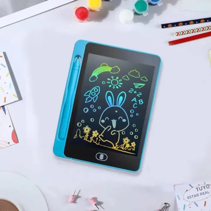 Tablero De Dibujo LCD De Color 6.5 Pulgadas Juguete Para Niños Regalo Ideal Para Cumpleaños Halloween Navidad Y Pascua - 1