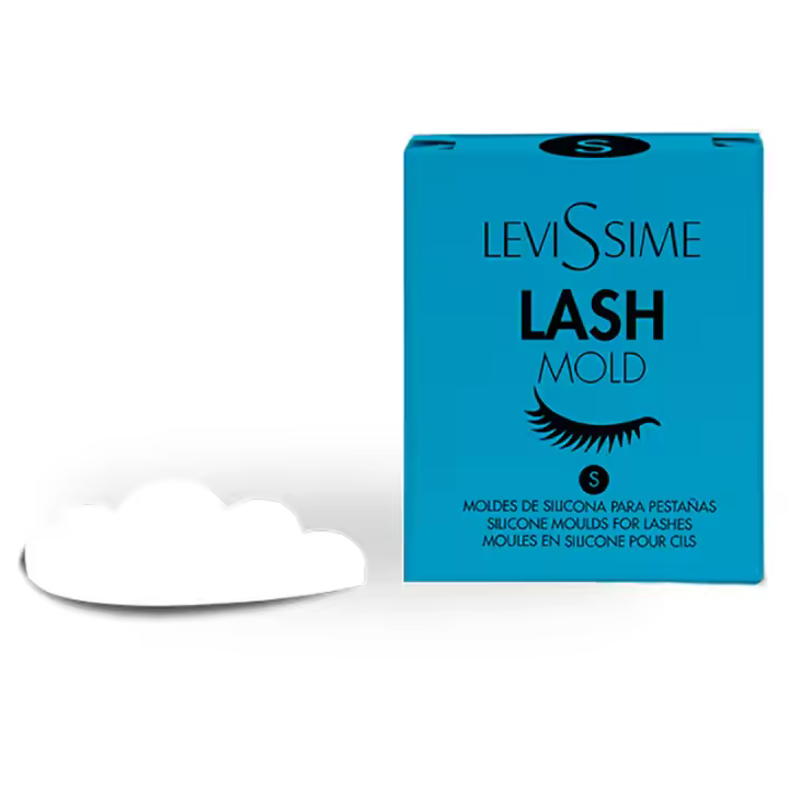 Levissime Lash Mold S 10 Unidades Moldes de Silicona para Pestañas para Lash Perm - Permanente de Pestañas más Precisa y Marcada Reutilizable 3 Veces - 1