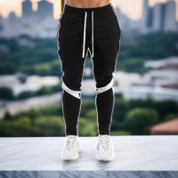 Pantalones Casuales Para Hombre Con Forro De Fleece Para Otoño E Invierno Pantalones De Correr Jogger Deportivos Para Gym Estilo Solid Color Pantalones Largos Para Ejercicio - details 5