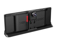 Cámara De Coche JMCQ 10.26" 4K Con Wireless Carplay Y Android Auto Lente Giratoria DVR De Doble Lente Grabadora De Video AI Con Visor Rearm Mirador - details 0