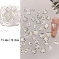 Adornos De Uñas 3D Misscheering Charms De Corazón En Amor Piedras De Cristal Naturales Para Decoración De Uñas DIY Accesorios De Uñas - details 8