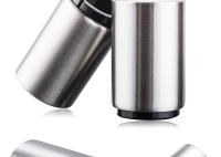Abrepuertas Automático De Acero Inoxidable Con Magnetismo Para Botellas De Cerveza Y Vino Abrebotellas De Cocina Suministros De Barra - details 4