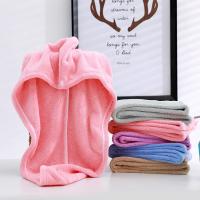 1-Pack De Gorro De Secado De Pelo Largo Para Mujer En Colores Variados Suave Cómodo Y Absorbente Toalla De Pelo Rectangular De Superfibra Finísima - details 4