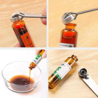 Abreampulas De Acero Inoxidable 1/5Pcs Herramienta Médica Portátil Para Enfermeras Y Doctores Abrebotellas De Cocina - details 9