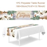 Mantelero Navideño 'Feliz Navidad' Decoraciones 2024 Para El Hogar Alfombra De Mesa Navidad Noel Kerst Xmas Regalos 2025 Decoraciones De Mesa Para El Hogar - details 15