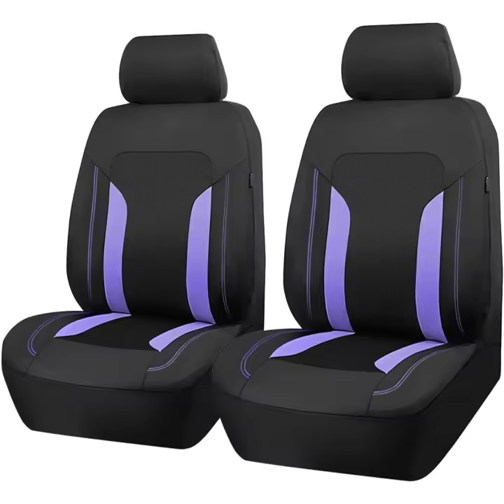 Funda del asiento delantero del automóvil, funda de almohada del asiento delantero del automóvil transpirable, accesorios de protección de almohadas del asiento del automóvil impermeables y cómodos, adecuados para autocaravanas, SUV、 Camión - 1