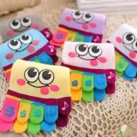 Calcetines De Algodón Grueso Para Mujer Diseño De Oso Sonriente Casual Y Divertido De Medio Tobillo Envío Gratis - details 3