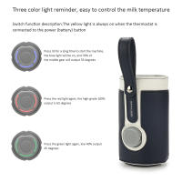 Calentador De Botella Para Bebé Portátil Con 3 Temperaturas Ajustables USB Calentador De Leche Para Viaje En Coche Seguro Y Ecológico Tamaño Medio - details 14