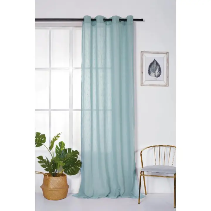 Cortinas de lino y poliéster decoradas con gotas de agua.150x260cm, decoración del hogar, oficina. - 1