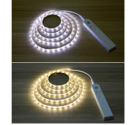 Tira De Luces LED Inalámbrica Con Sensor De Movimiento Impermeable 5V USB/Batería Para Iluminación De Escaleras Armario Cocina 1M 2M 3M Blanco Calido Y Frío - details 10