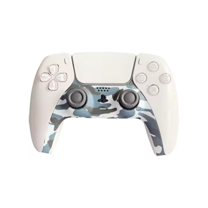 Piranha PS5 Mando Controller Skins - Camo Azul - 1