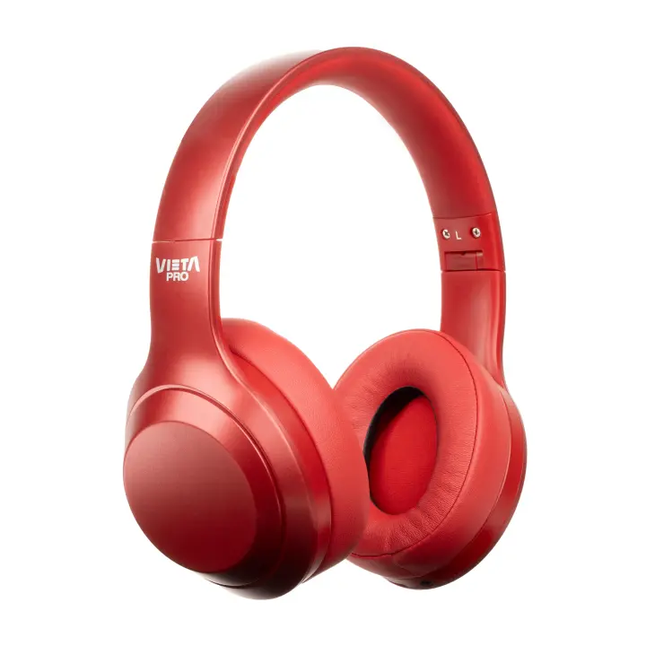 Vieta Pro Auriculares Silence 2, Bluetooth 5.3, cancelación Activa de Ruido, Entrada Aux-in, micrófono Incluido, función Dual Pairing, Diadema Ajustable. Batería de hasta 60 Horas - 1