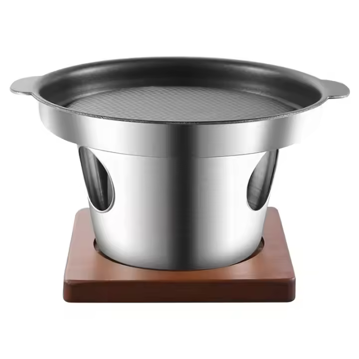 Mini Barbacoa De Alquitrán Japonés Para Camping Placa De Hornear Portátil Y Desmontable Para Uso En El Exterior Y En El Hogar - 1