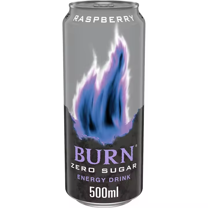 Burn Zero Raspberry 500ml (pack 12 unidades) - 1