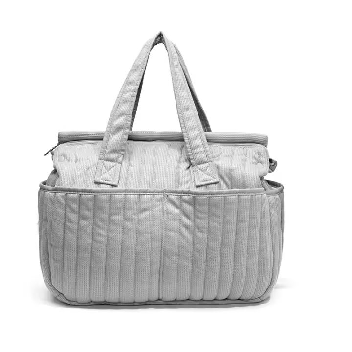 Bolso Maternidad Grande Organizador De Pañales Portátil Para Carricoche Bolsa De Viaje Con Mochila Estilo Tote Bag Cierre De Cremallera Material Principal Diverso - 1