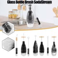 Cepillo De Limpieza Para Cocina Con Mango De Abeto Y Botella De Soda Stream Limpia Vajilla Vidrio Botellas Y Jarros - details 0