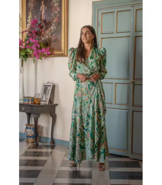 VESTIDO VALENTINA ESMERALDA KAHYRA Kahyra V2389C - 1