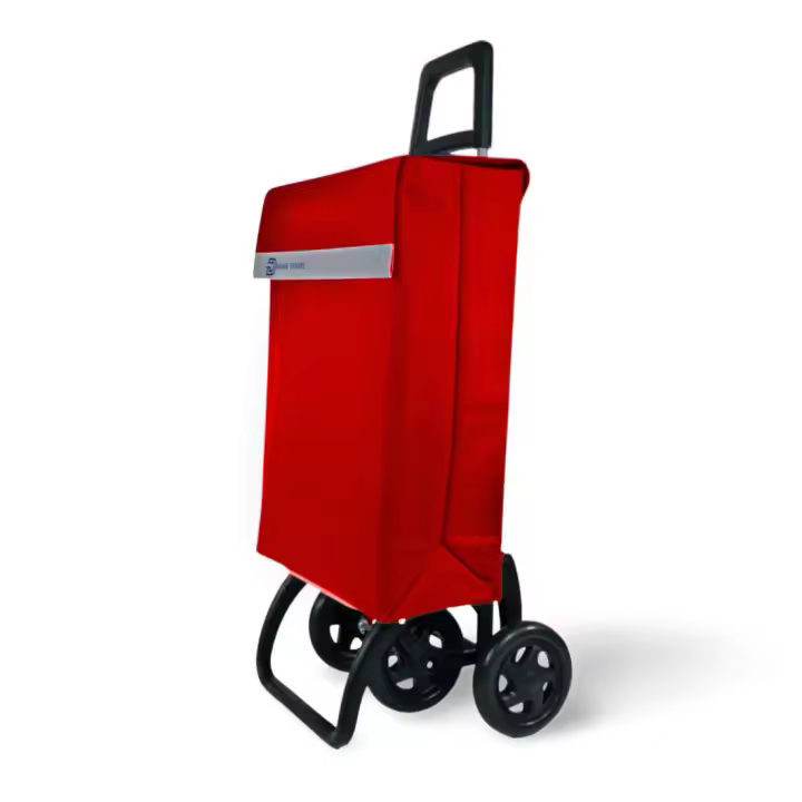 DreamTravel Carro de Compras Grande Capacidad Duradero y Práctico con Ruedas Diseño Minimalista y Atractivo Ideal para Salidas y Compras Diarias Perfecto para Uso en Supermercados y Mercados - 1