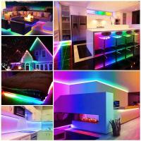 Lámpara De Neón LED Flexible De Silicona RGB Tirada De Luces Teléfono Neón LED Decorativo Con Control Remoto Y USB 5V SMD 3535 108Leds/M Impermeable Para Decoración Del Hogar - details 5