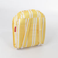 Flamingueo Tumbona Plegable Silla Playa Plegable Reclinable Tumbona Mochila Silla Plegable Ligera Respaldo Playa 5 Posiciones Beach Chair - details 5