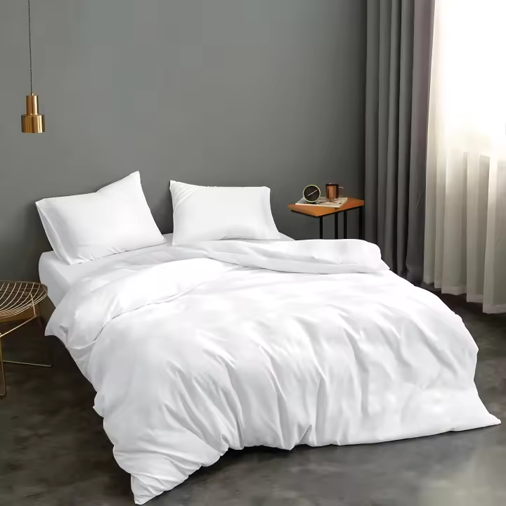 Vivid Torral - Funda Nórdica Blanca Hostelería Polialgodón (Cama 90, 105, 135, 150, 180 cm) Solo Funda Nórdica, No Incluye Fundas De Cojines - 1