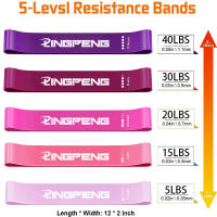 Banda Elástica De Tensión Para Ejercicio De Yoga Y Fitness Forma De Piernas Y Core Entrenamiento De Resistencia Circular De Resistencia - details 0