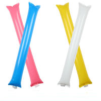 24 Coloridas Varillas Inflables Para Estadio Hinchables Para Demonstration De Deportes Y Fiestas Maker De Ruido De Refuel - details 2